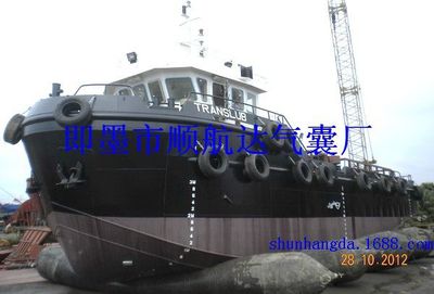 船舶上排下水气囊 载重气囊