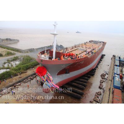 厂家制作,船用下水气囊,打捞气囊,耐磨寿命久,中小型船舶下水必备采用 .