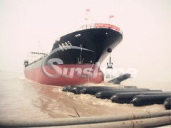 缠绕式船用橡胶气囊 船舶上排下水的革新解决方案